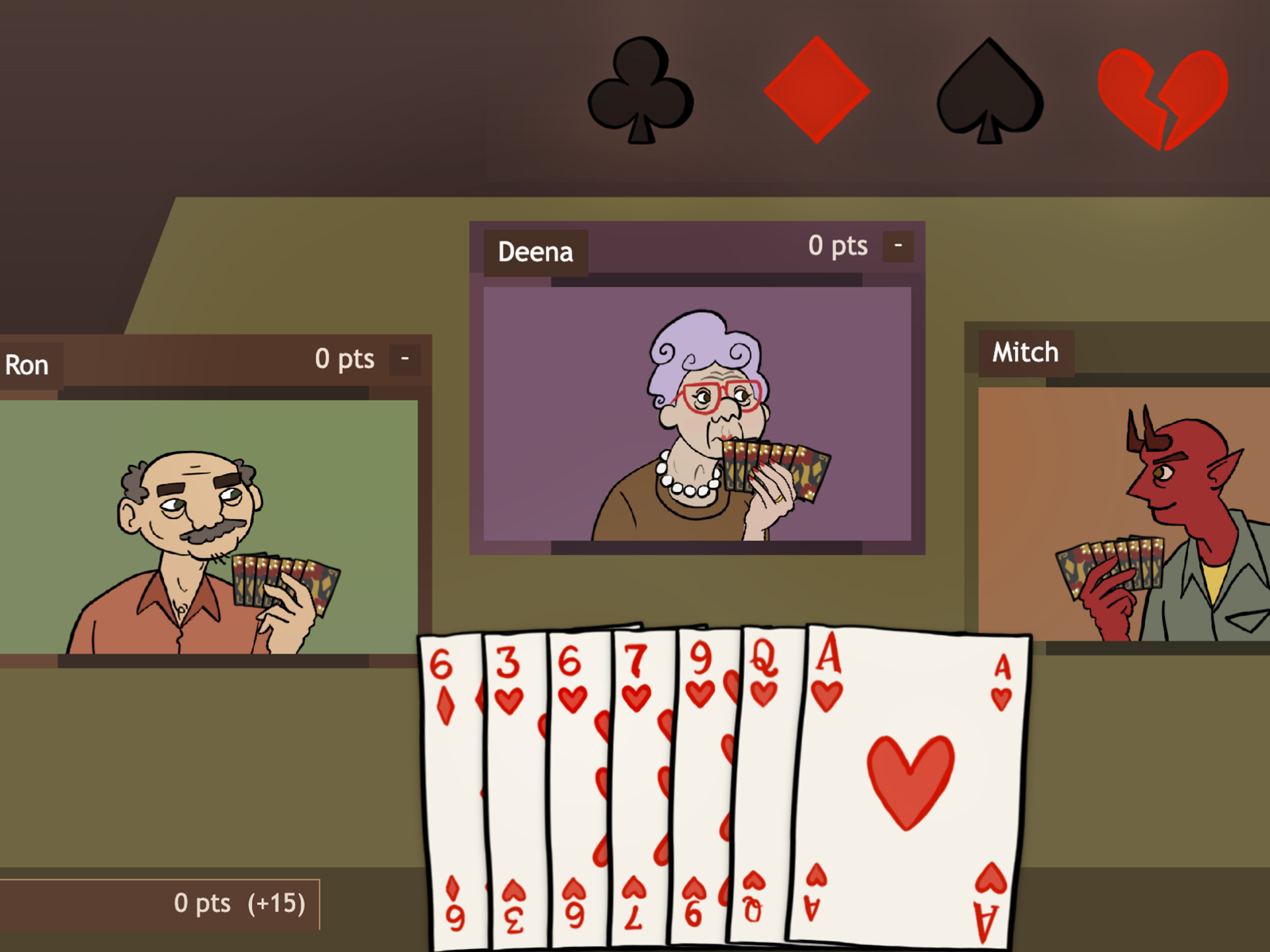 Card Hearts game thumbnail
